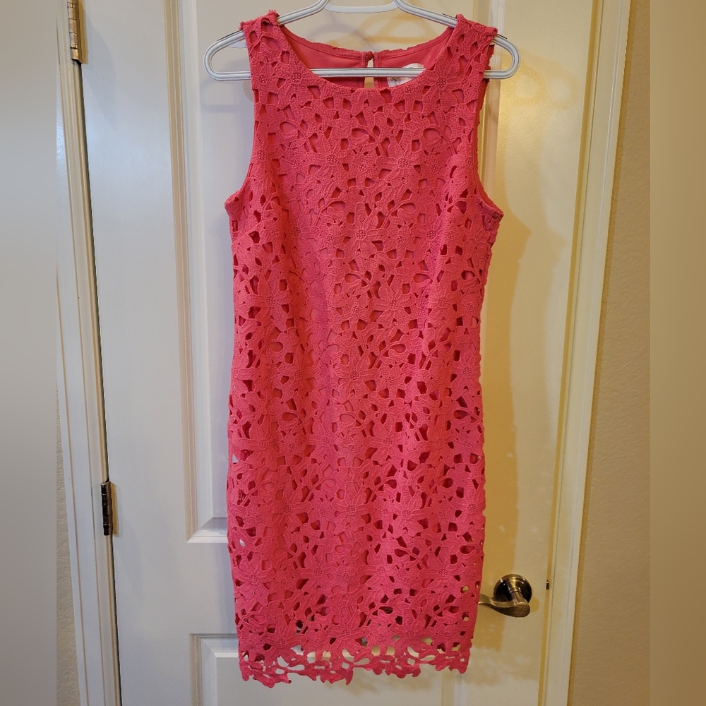 Jessica Simpson Pink Lace Dress Size 4